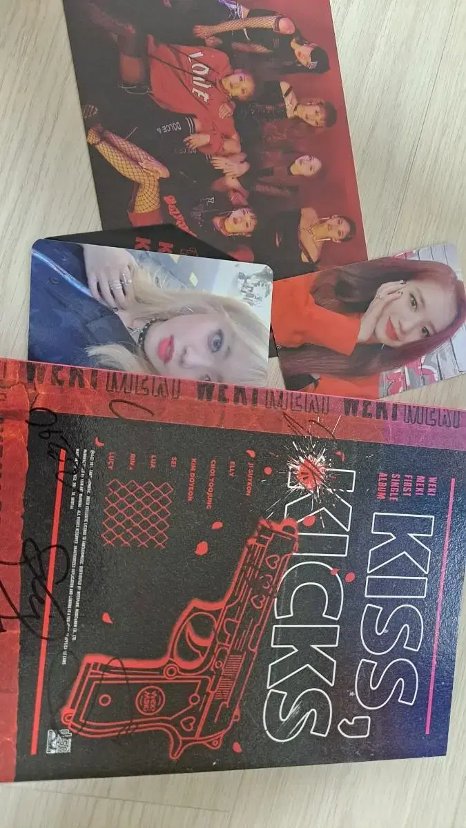 위키미키 WEKIMEKI 비매 싸인 앨범